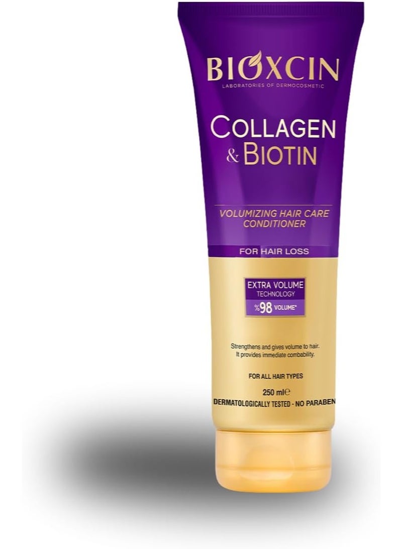 BIOXCIN BIOXCIIN Collagen Biotin Volumizing Conditioner for Thin, Sparse Hair 250ml - Image 5